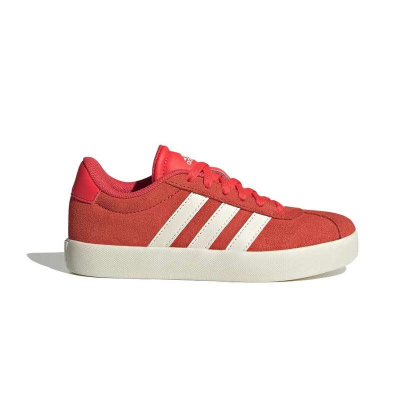 Adidas VL Court 3.0 K Red Lace Up