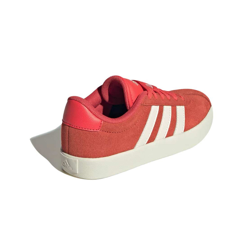 Adidas VL Court 3.0 K Red Lace Up