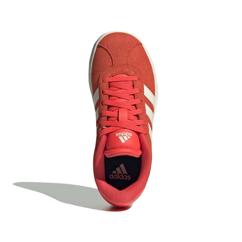 Adidas VL Court 3.0 K Red Lace Up