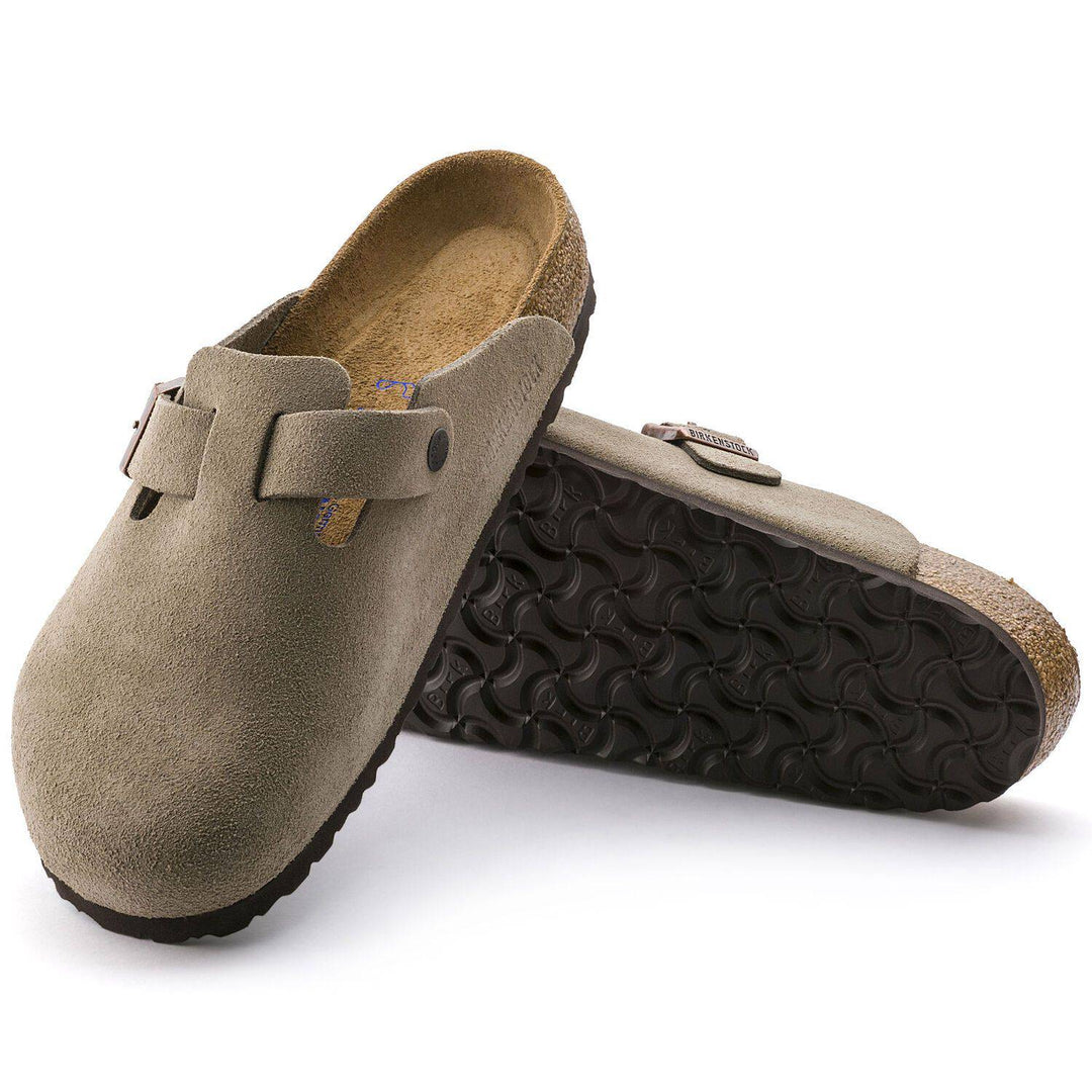 Birkenstock Boston Soft Footbed Suede Taupe (Men's)