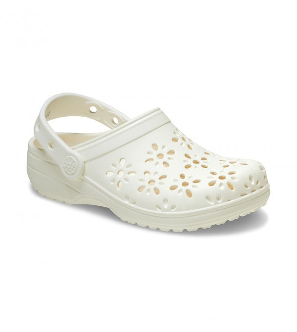 Crocs Classic Floral Cut-Out Clog