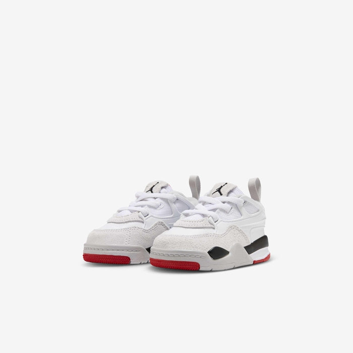 Jordan 4 RM White / Varsity Red (TD and GS)