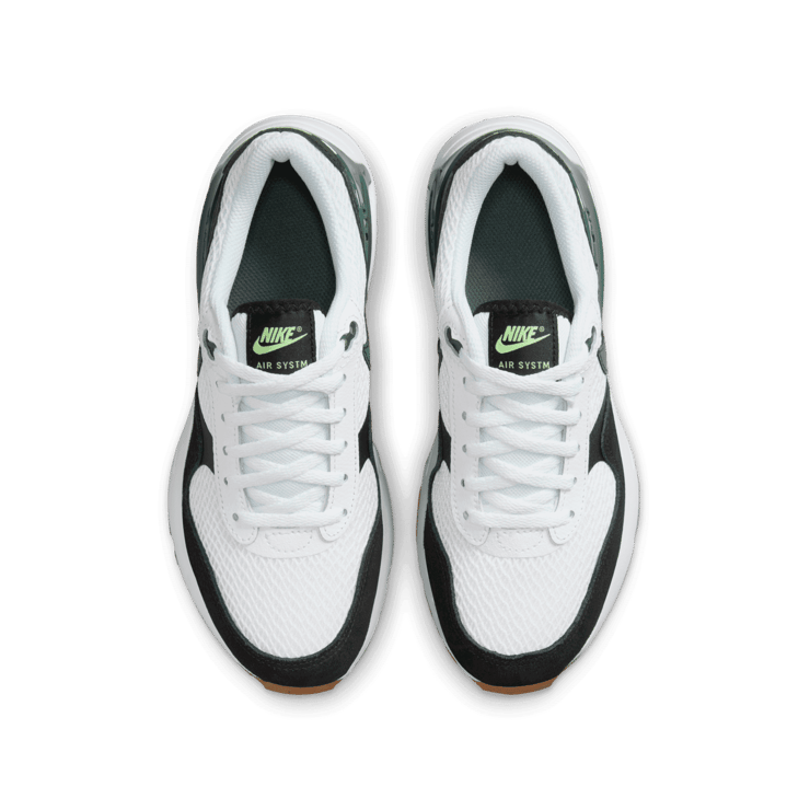 Nike Air Max SYSTM White Black Vintage Green (GS)