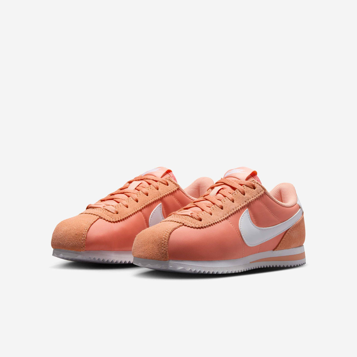 Nike Kids Cortez TXT Apricot Agate/White (GS)