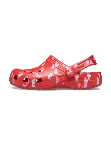 CROCS CLASSIC VDAY CLOG 'Cherry Red' (PS)