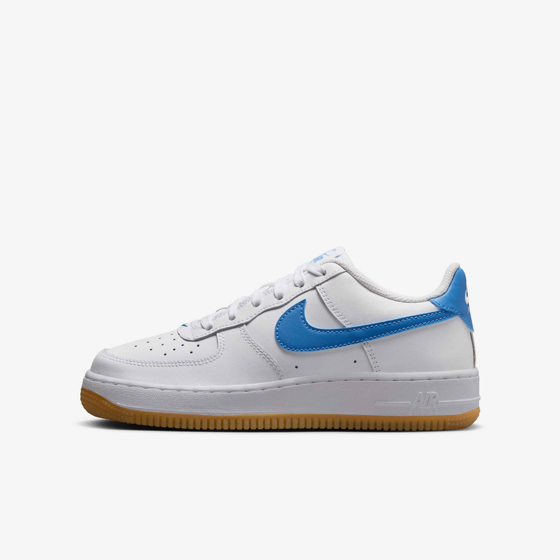 Nike Air Force 1 'White Light Blue Gum' (GS)