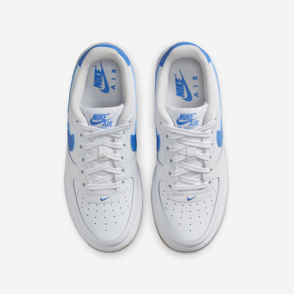 Nike Air Force 1 'White Light Blue Gum' (GS)