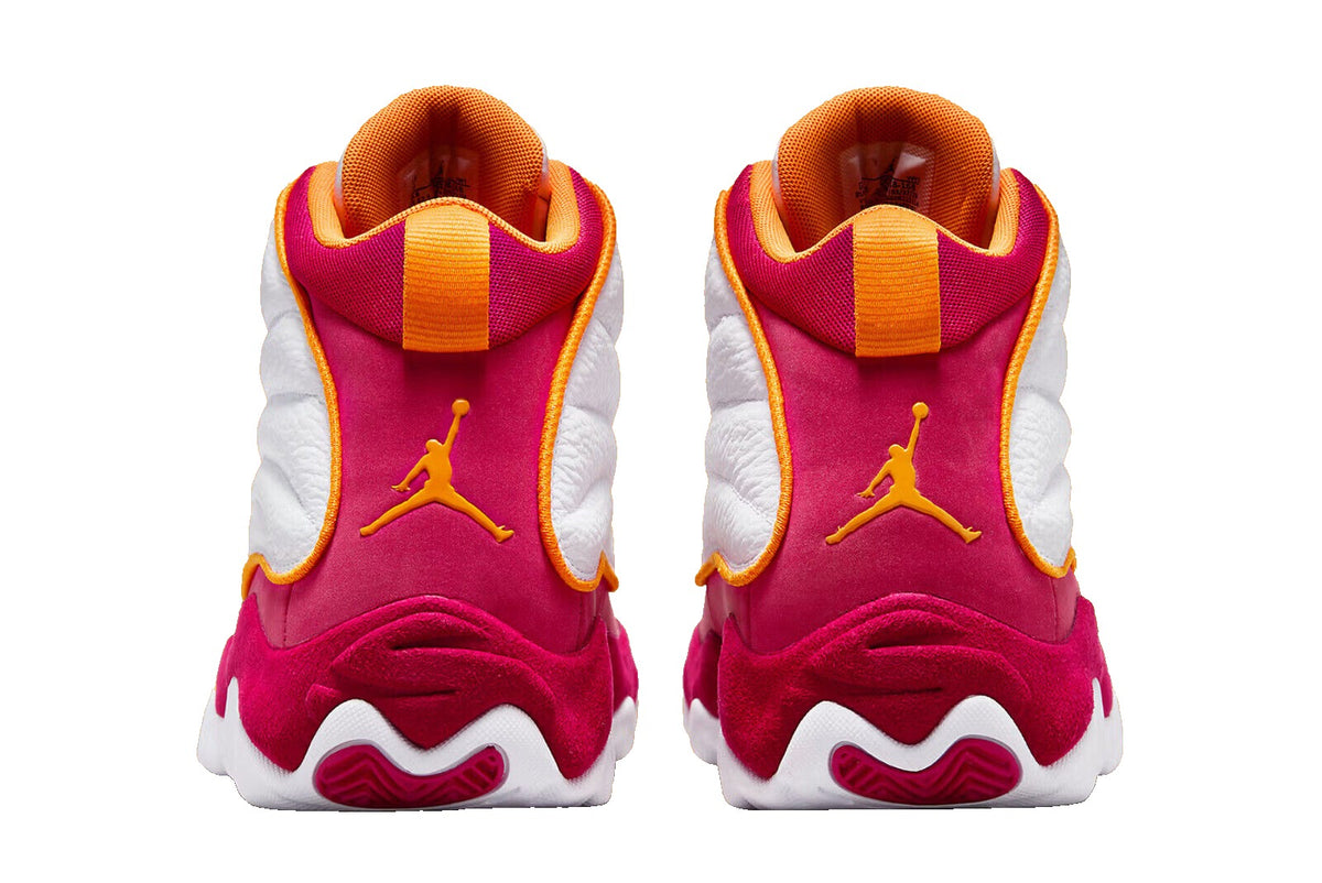 Jordan Pro Strong White/Vivid Orange (GS)