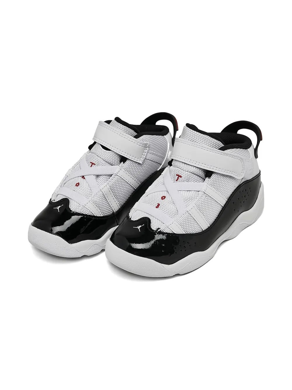 Jordan 6 Rings White Varsity Red Black (TD)