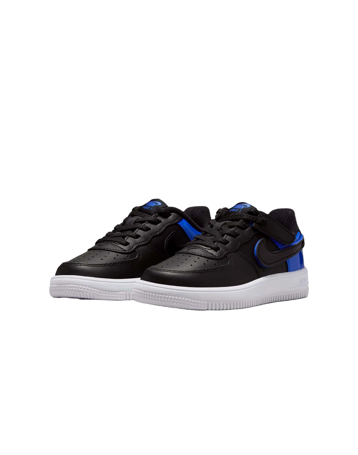 Nike Air Force 1 Low EasyOn Black/Racer Blue (TD)
