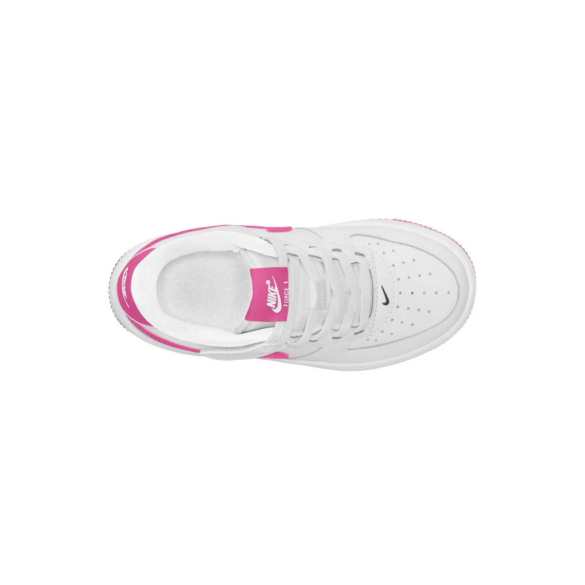 Nike Force 1 Low EasyOn White/MAGENTA Fuchsia (PS)