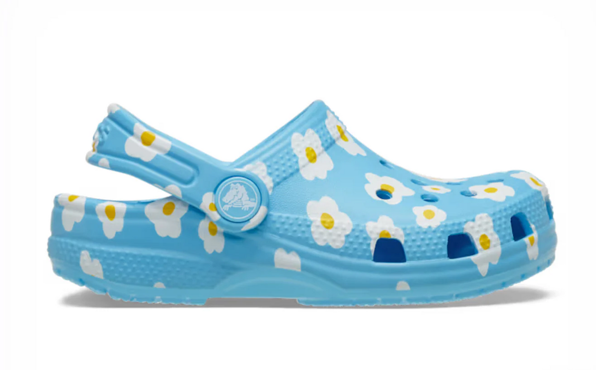 CROCS CLASSIC DAISY CLOG 'Tinted Glass Daisies' (TD)
