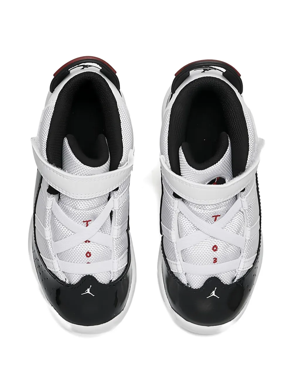 Jordan 6 Rings White Varsity Red Black (TD)