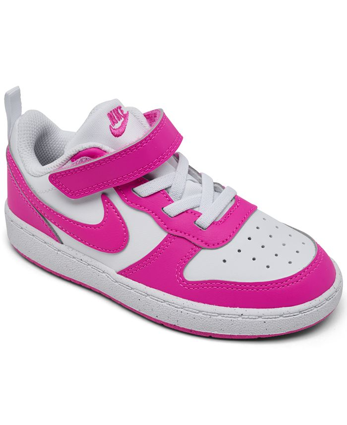 Nike Court Borough MAGENTA FUSCHIA Low Recraft (TD)(PS)(GS)