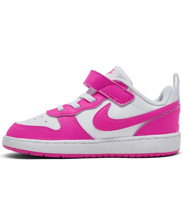 Nike Court Borough MAGENTA FUSCHIA Low Recraft (TD)(PS)(GS)