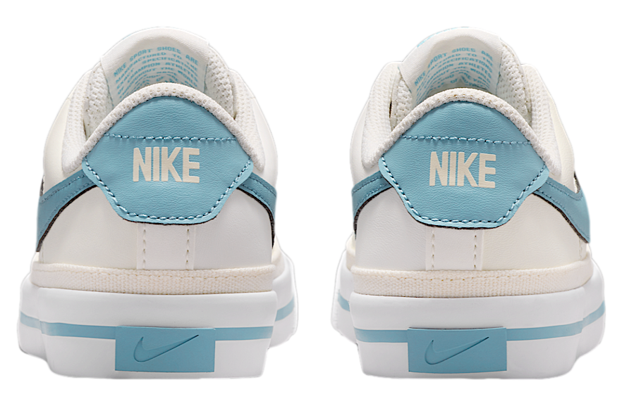 Nike Court Legacy Casual White Denim Turquoise (GS)