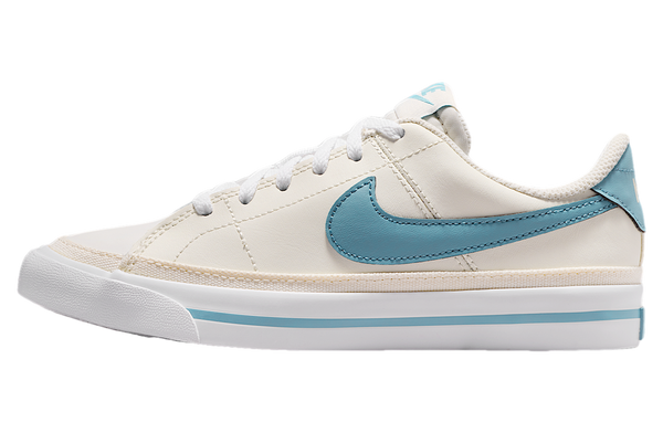 Nike Court Legacy Casual White Denim Turquoise (GS)