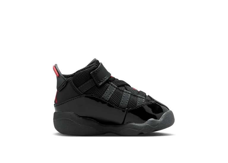Jordan 6 Rings Black/Fire Red/Anthracite (TD)