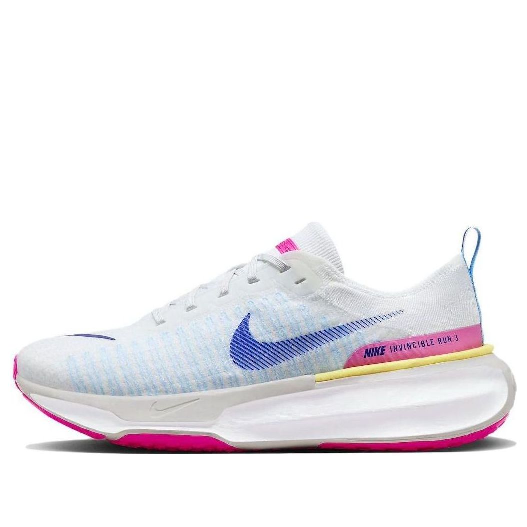 Nike ZoomX Invincible Run 3 White Deep Royal Fierce Pink (Men's)