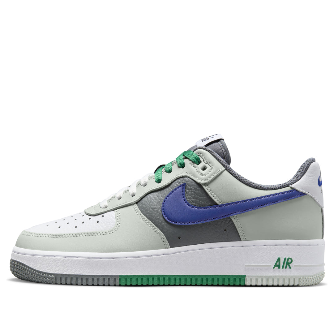 Nike Air Force 1 Low '07 LV8 Split Light Silver Deep Royal Blue