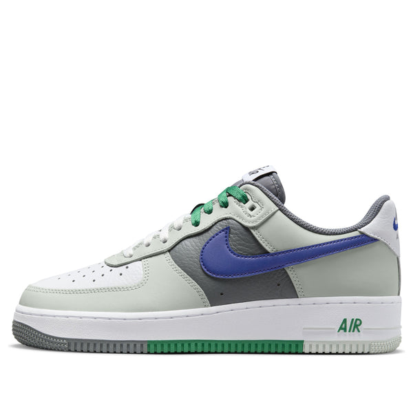 Nike Air Force 1 Low '07 LV8 Split Light Silver Deep Royal Blue