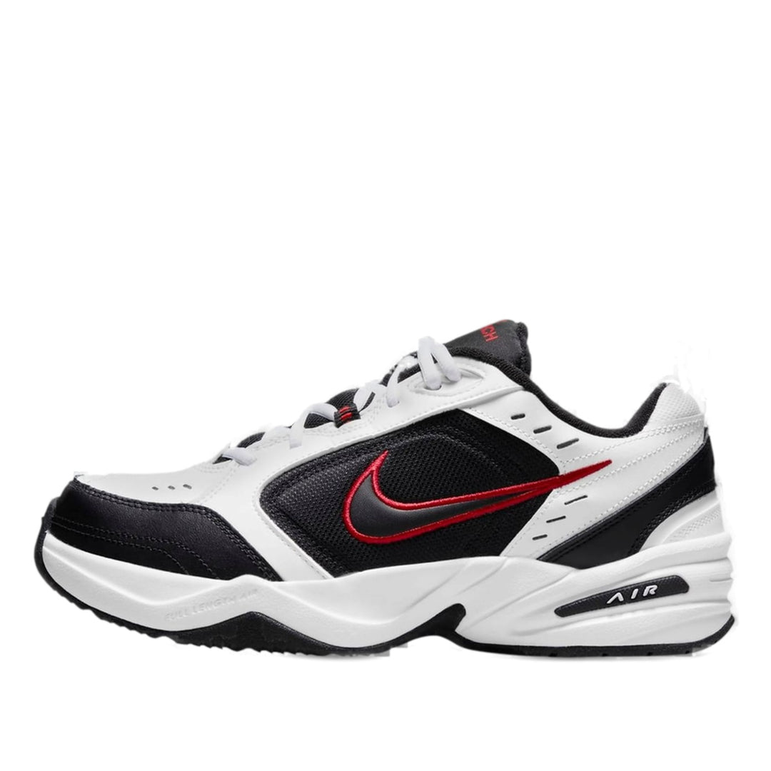Nike Air Monarch IV 4E Wide White Red (Men's)