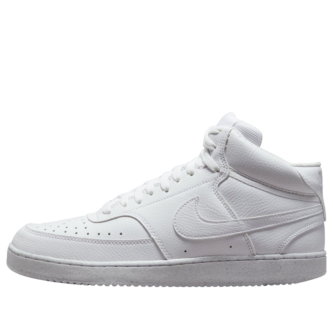 Nike Court Vision Mid Next Nature 'Triple White' (Men's) TX