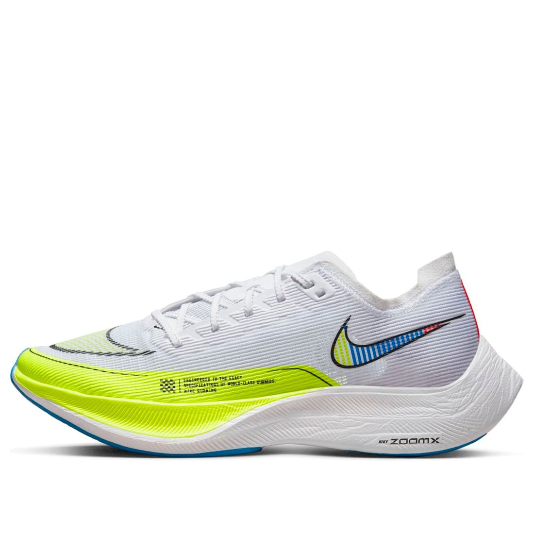 Nike ZoomX Vaporfly Next% 2 'White Volt Racer Blue' (Men's)