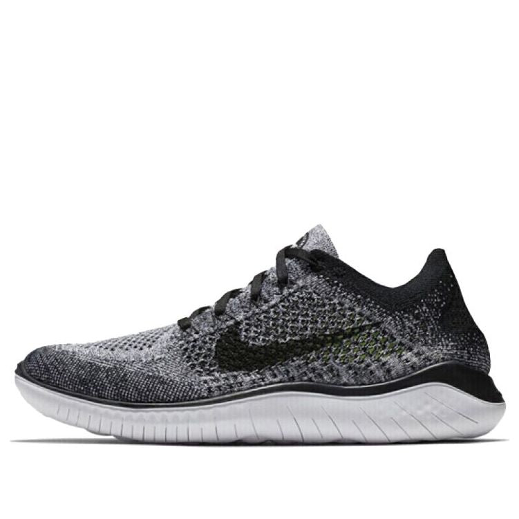 Nike Free RN Flyknit 2018 'White Black' (Men's) TX