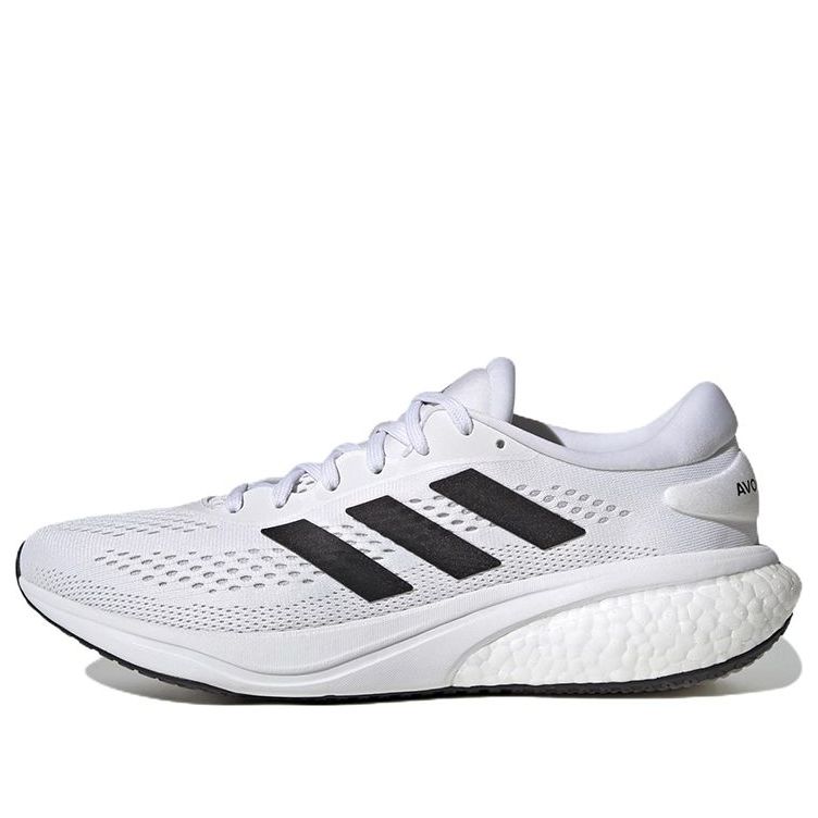 NO BOX Adidas Supernova 2 'White Black' (Men's) on display