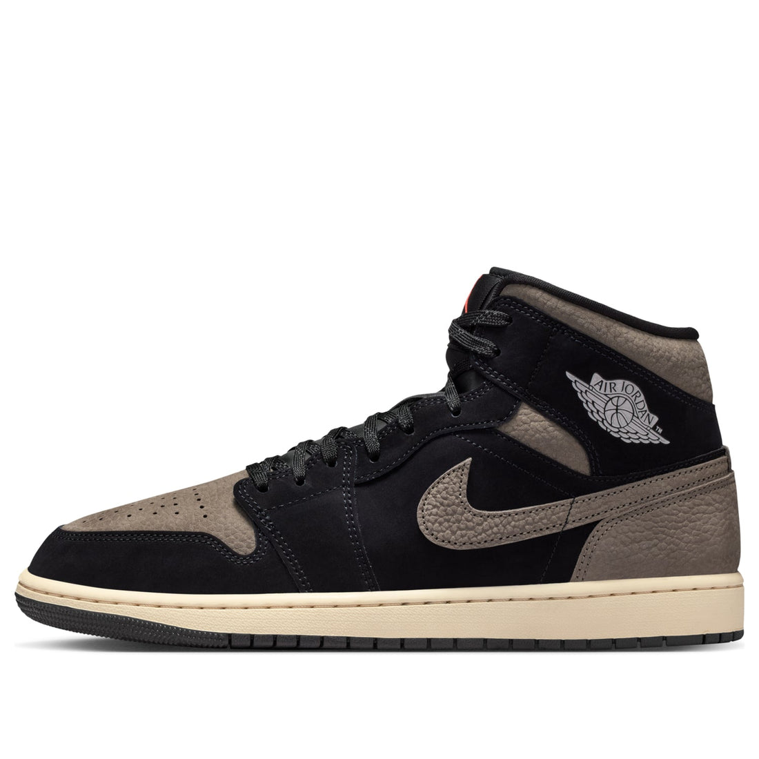 Air Jordan 1 Mid 'Black Olive Grey' (Men's)