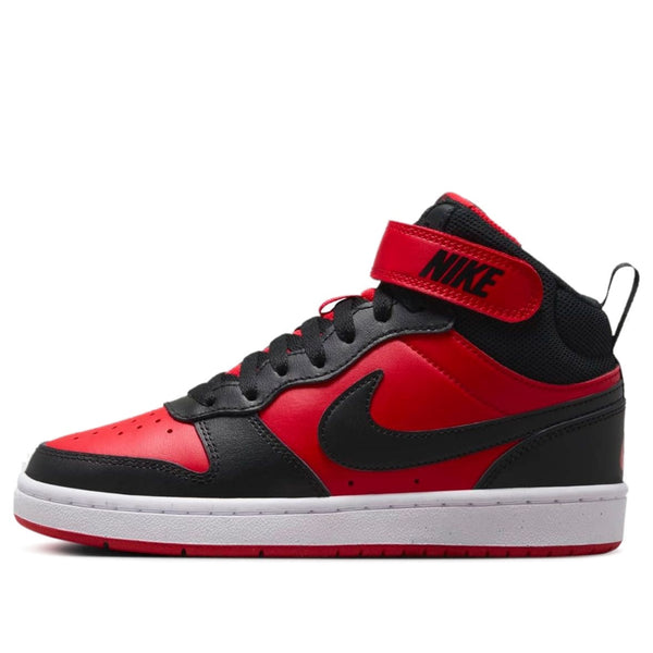 Nike Court Borough Mid 2 University Red/Blk-White (GS)