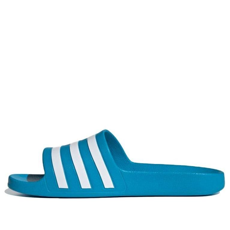 NO BOX Adidas Adilette Aqua Slides Mens 'Solar Blue' (Men's)