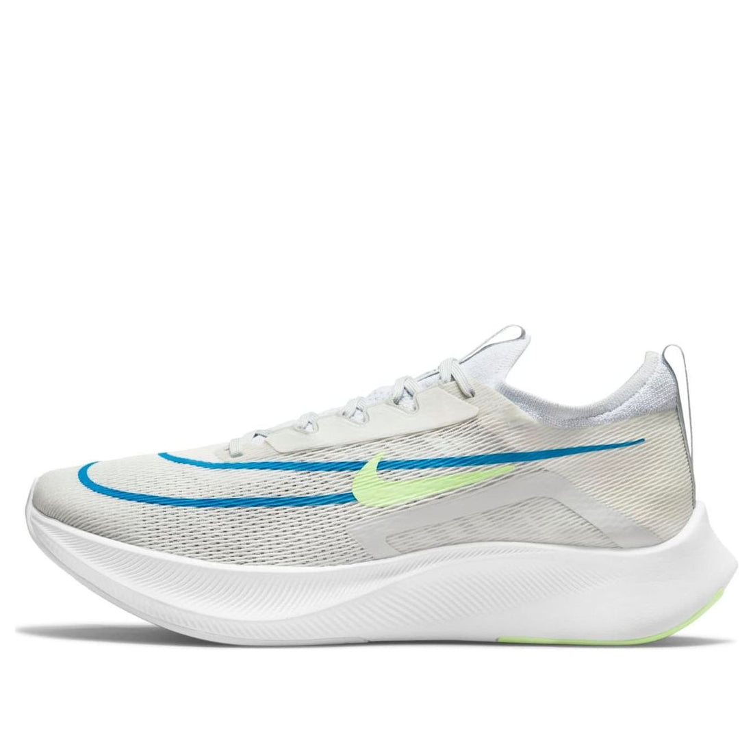 Nike Zoom Fly 4 'White Imperial Blue Lime Glow' (Men's)