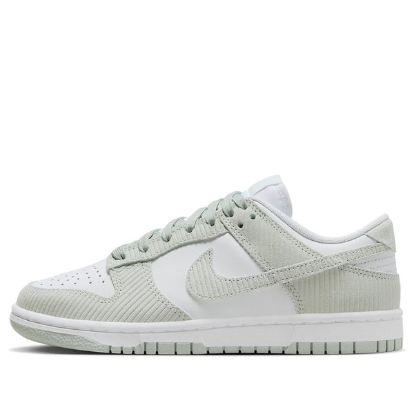 Nike Dunk Low Light Silver Corduroy 'White/Light Silver' (Women's)