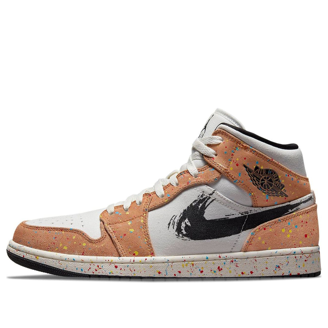 Jordan 1 Mid SE Brushstroke (Men's)
