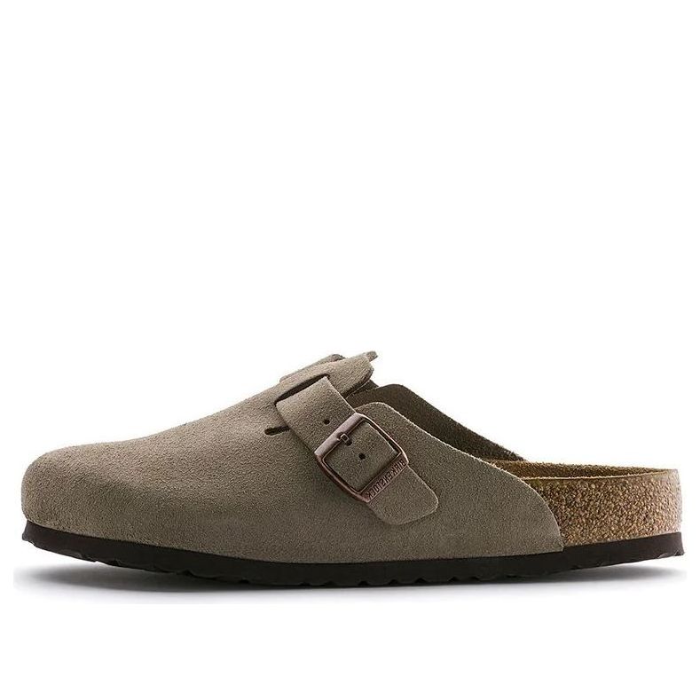 Birkenstock Boston Soft Footbed Suede Taupe (Men's)