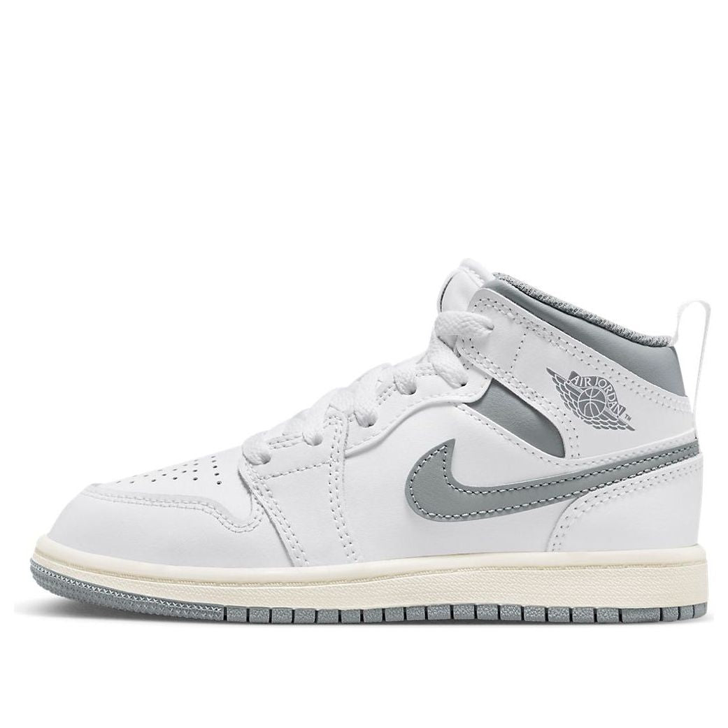 Air Jordan 1 Mid 'Neutral Grey' (PS)