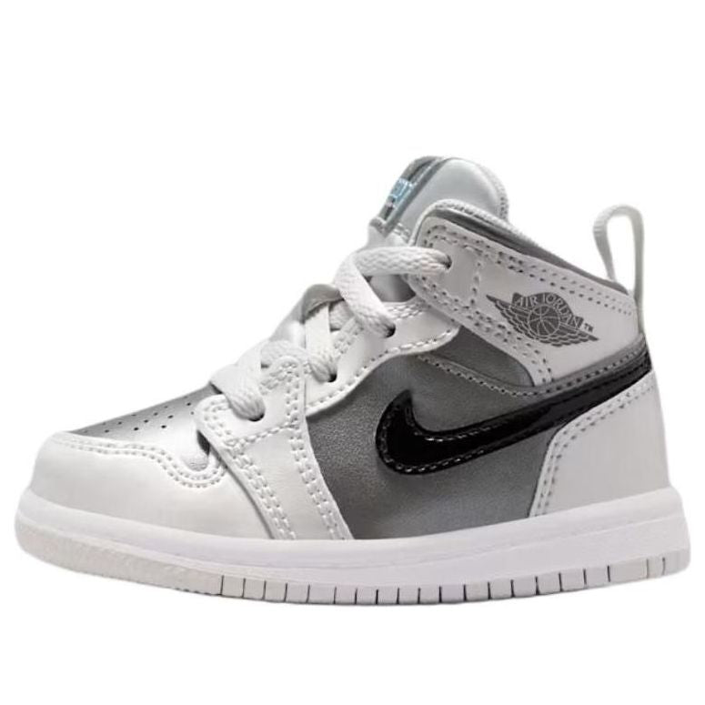 Air Jordan 1 Mid SE Photon Dust Flat Pewter (TD)