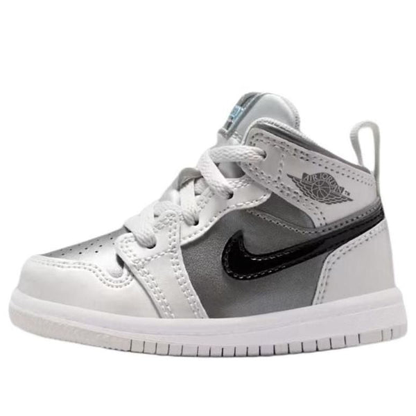 Air Jordan 1 Mid SE Photon Dust Flat Pewter (TD)