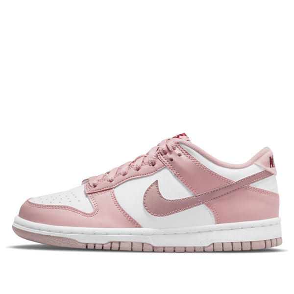 Nike Dunk Low Casual Shoes White/Pink Velvet (GS)