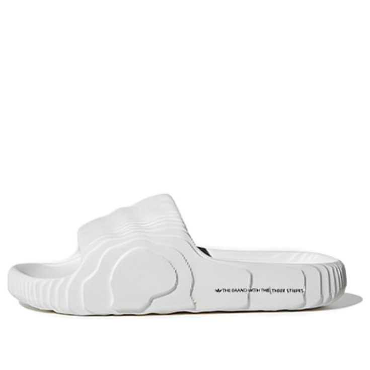 Adidas Adilette 22 Slides 'Crystal White' (Men's)