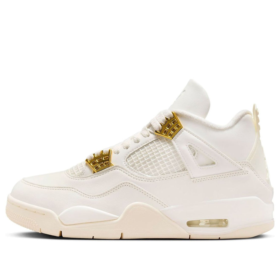 NO BOX Air Jordan 4 Retro 'Metallic Gold' (Women's)