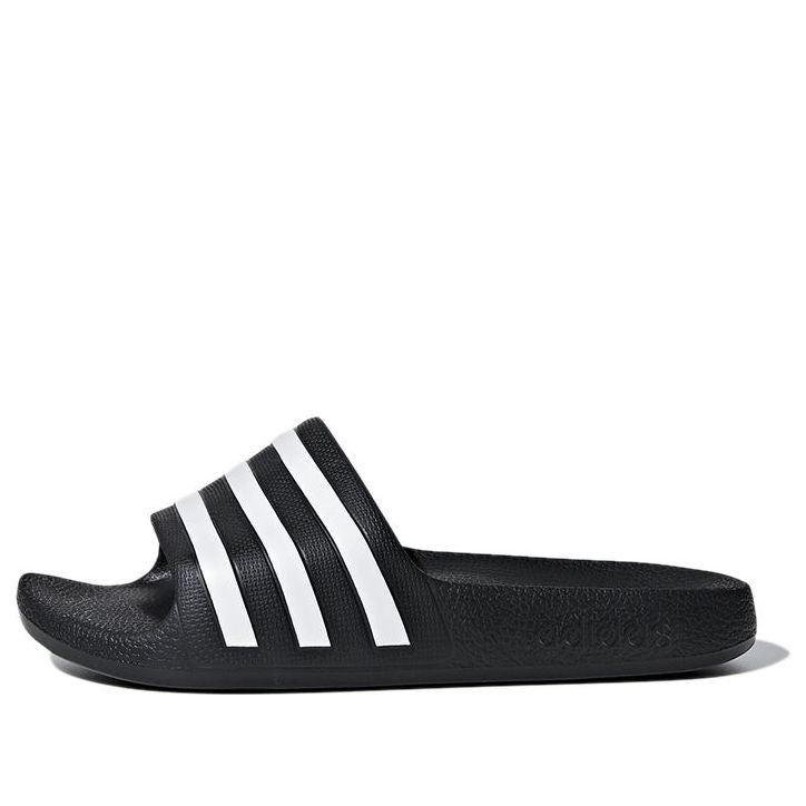 Adidas Adilette Aqua Slides Core Black / Cloud White (PS)