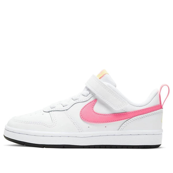 Nike Court Borough Low 2 'White Pink' (PS)
