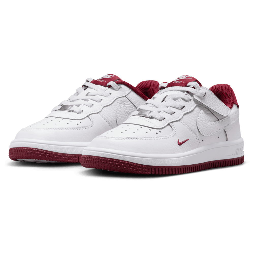 Nike Air Force 1 Low EasyOn LV8 3 White/Red (PS)