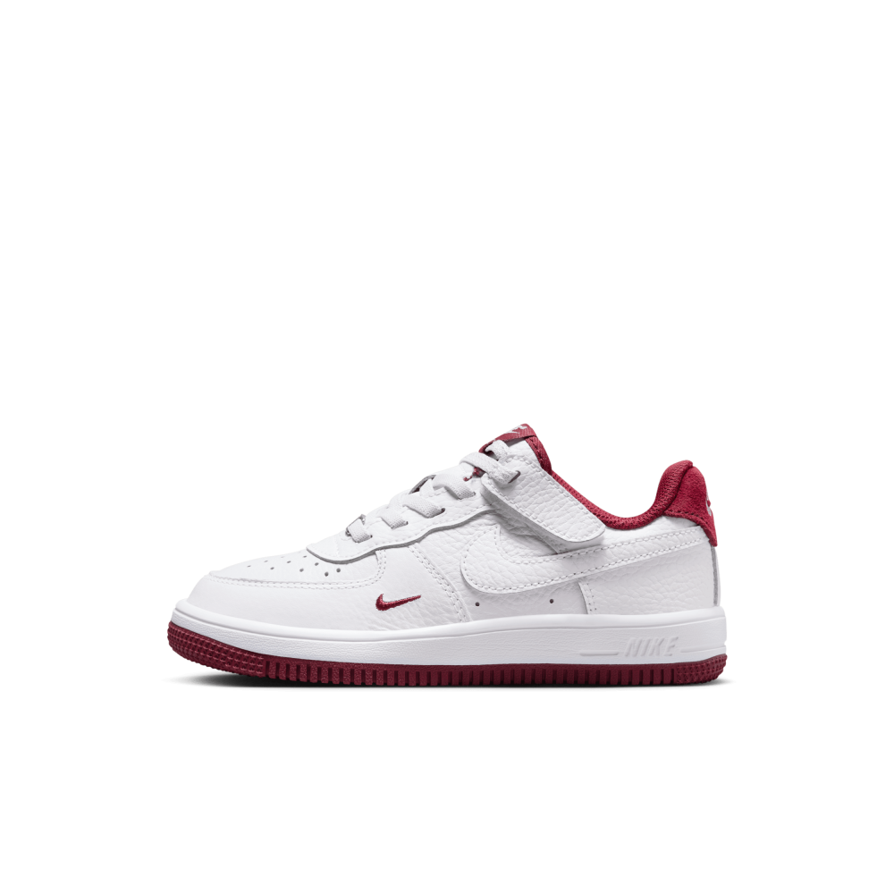 Nike Air Force 1 Low EasyOn LV8 3 White/Red (PS)
