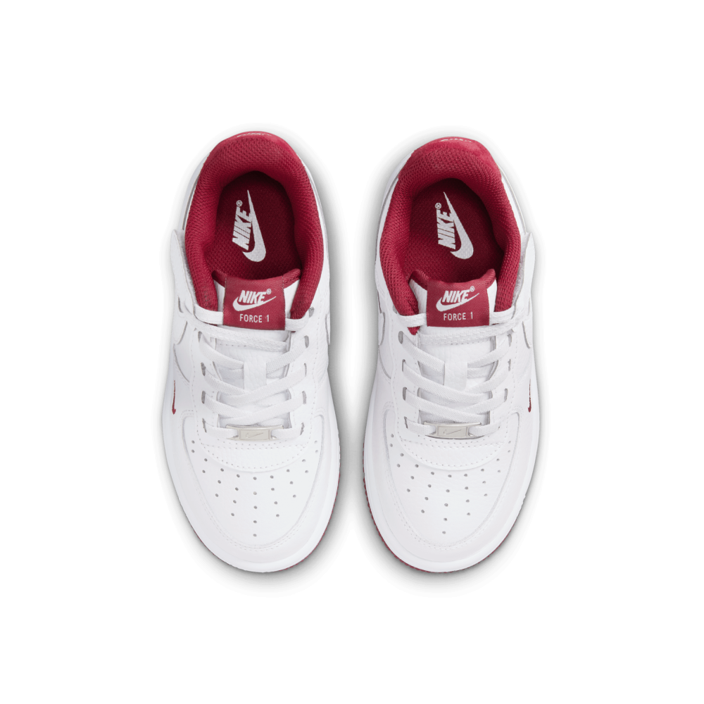 Nike Air Force 1 Low EasyOn LV8 3 White/Red (PS)