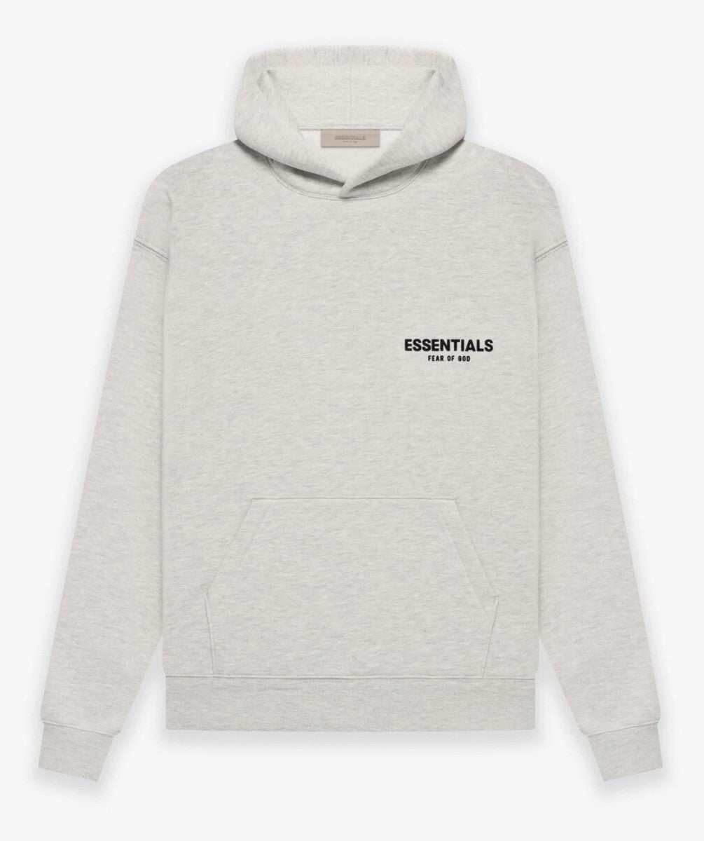 Essentials Hoodie SS22 Light gray/ Light Oat