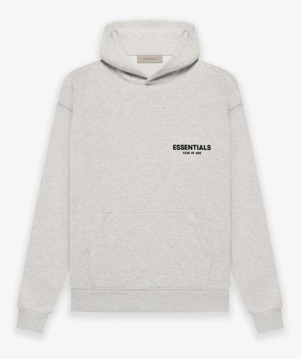 Essentials Hoodie SS22 Light gray/ Light Oat